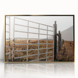 Farmhouse Gate Wall Art – Rustic Country Style Decor for Home