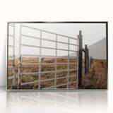 Farmhouse Gate Wall Art – Rustic Country Style Decor for Home