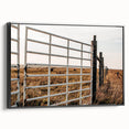 Farmhouse Gate Wall Art – Rustic Country Style Decor for Home