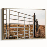 Farmhouse Gate Wall Art – Rustic Country Style Decor for Home