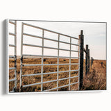 Farmhouse Gate Wall Art – Rustic Country Style Decor for Home