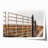 Farmhouse Gate Wall Art – Rustic Country Style Decor for Home