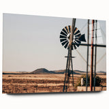 Farmhouse Windmill Wall Art – Rustic Country Style Decor for Home