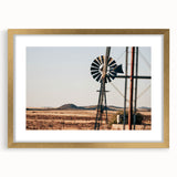 Farmhouse Windmill Wall Art – Rustic Country Style Decor for Home