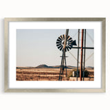Farmhouse Windmill Wall Art – Rustic Country Style Decor for Home