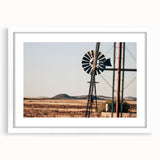 Farmhouse Windmill Wall Art – Rustic Country Style Decor for Home