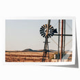 Farmhouse Windmill Wall Art – Rustic Country Style Decor for Home