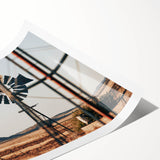 Farmhouse Windmill Wall Art – Rustic Country Style Decor for Home