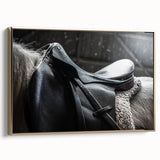 Equestrian Saddle Farmhouse Wall Art – Rustic Western Decor for Home