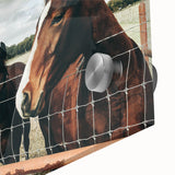 Farmhouse Wall Art: Rustic Charm with Horses - Country Style Decor