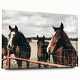 Farmhouse Wall Art: Rustic Charm with Horses - Country Style Decor