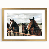 Farmhouse Wall Art: Rustic Charm with Horses - Country Style Decor