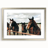 Farmhouse Wall Art: Rustic Charm with Horses - Country Style Decor