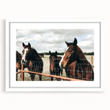 Farmhouse Wall Art: Rustic Charm with Horses - Country Style Decor