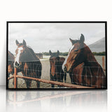 Farmhouse Wall Art: Rustic Charm with Horses - Country Style Decor