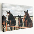 Farmhouse Wall Art: Rustic Charm with Horses - Country Style Decor