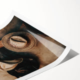 Farmhouse Wall Art: Rustic Cowboy Hats - Country Style Decor