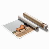 Farmhouse Wall Art: Horses Running Free - Rustic Country Decor