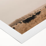 Farmhouse Wall Art: Windmill & Cattle Scene - Rustic Country Decor