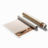 Farmhouse Wall Art: Windmill & Cattle Scene - Rustic Country Decor