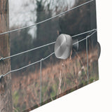 Farmhouse Wall Art: Rustic Fence Post - Country Style Decor