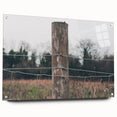 Farmhouse Wall Art: Rustic Fence Post - Country Style Decor