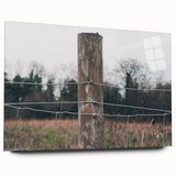 Farmhouse Wall Art: Rustic Fence Post - Country Style Decor