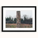 Farmhouse Wall Art: Rustic Fence Post - Country Style Decor