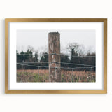 Farmhouse Wall Art: Rustic Fence Post - Country Style Decor