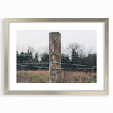 Farmhouse Wall Art: Rustic Fence Post - Country Style Decor