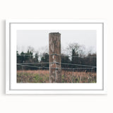 Farmhouse Wall Art: Rustic Fence Post - Country Style Decor