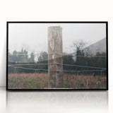 Farmhouse Wall Art: Rustic Fence Post - Country Style Decor