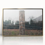 Farmhouse Wall Art: Rustic Fence Post - Country Style Decor