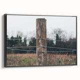 Farmhouse Wall Art: Rustic Fence Post - Country Style Decor