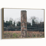Farmhouse Wall Art: Rustic Fence Post - Country Style Decor