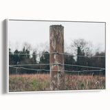 Farmhouse Wall Art: Rustic Fence Post - Country Style Decor