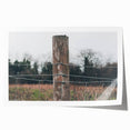 Farmhouse Wall Art: Rustic Fence Post - Country Style Decor