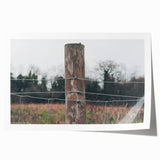 Farmhouse Wall Art: Rustic Fence Post - Country Style Decor