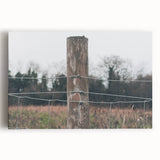 Farmhouse Wall Art: Rustic Fence Post - Country Style Decor