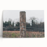 Farmhouse Wall Art: Rustic Fence Post - Country Style Decor