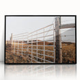 Farmhouse Wall Art: Rustic Gate and Fence - Country Style Decor