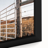 Farmhouse Wall Art: Rustic Gate and Fence - Country Style Decor