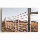 Farmhouse Wall Art: Rustic Gate and Fence - Country Style Decor