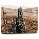 Farmhouse Wall Art: Weathered Fence Post - Rustic Country Decor