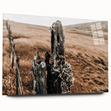 Farmhouse Wall Art: Weathered Fence Post - Rustic Country Decor