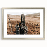 Farmhouse Wall Art: Weathered Fence Post - Rustic Country Decor