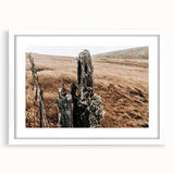 Farmhouse Wall Art: Weathered Fence Post - Rustic Country Decor
