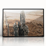 Farmhouse Wall Art: Weathered Fence Post - Rustic Country Decor