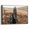 Farmhouse Wall Art: Weathered Fence Post - Rustic Country Decor