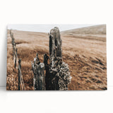 Farmhouse Wall Art: Weathered Fence Post - Rustic Country Decor